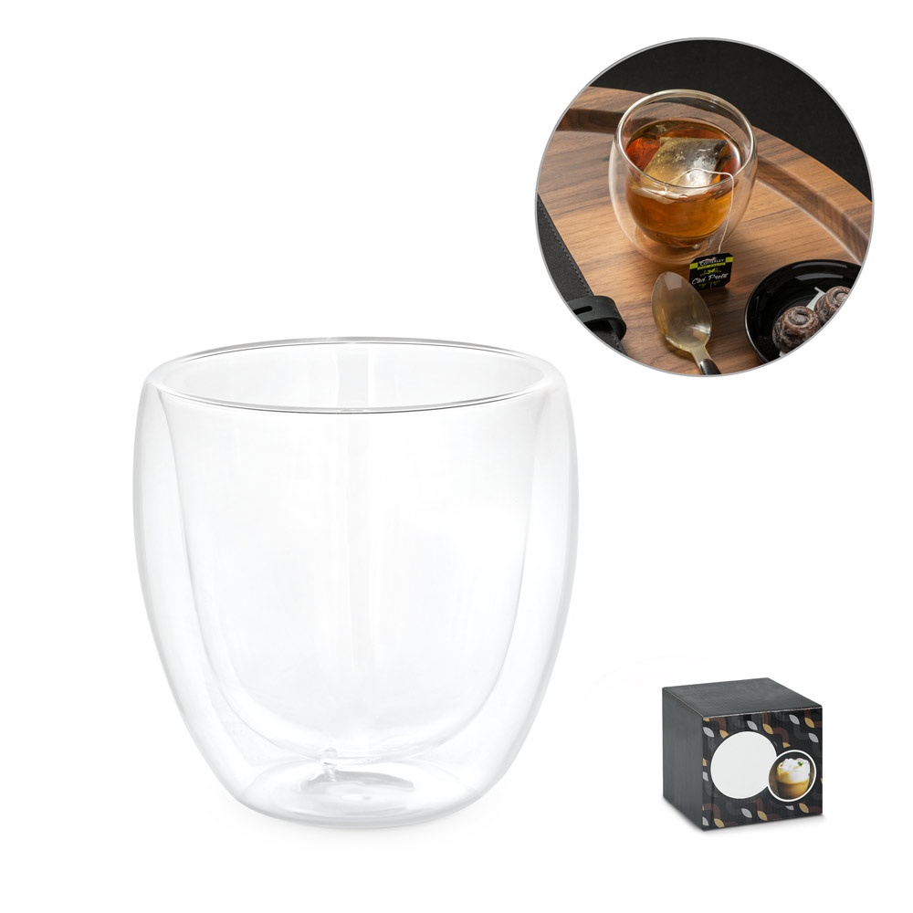 AMERICANO. Borosilicaatglas beker 220 ml - kopen of bedrukken