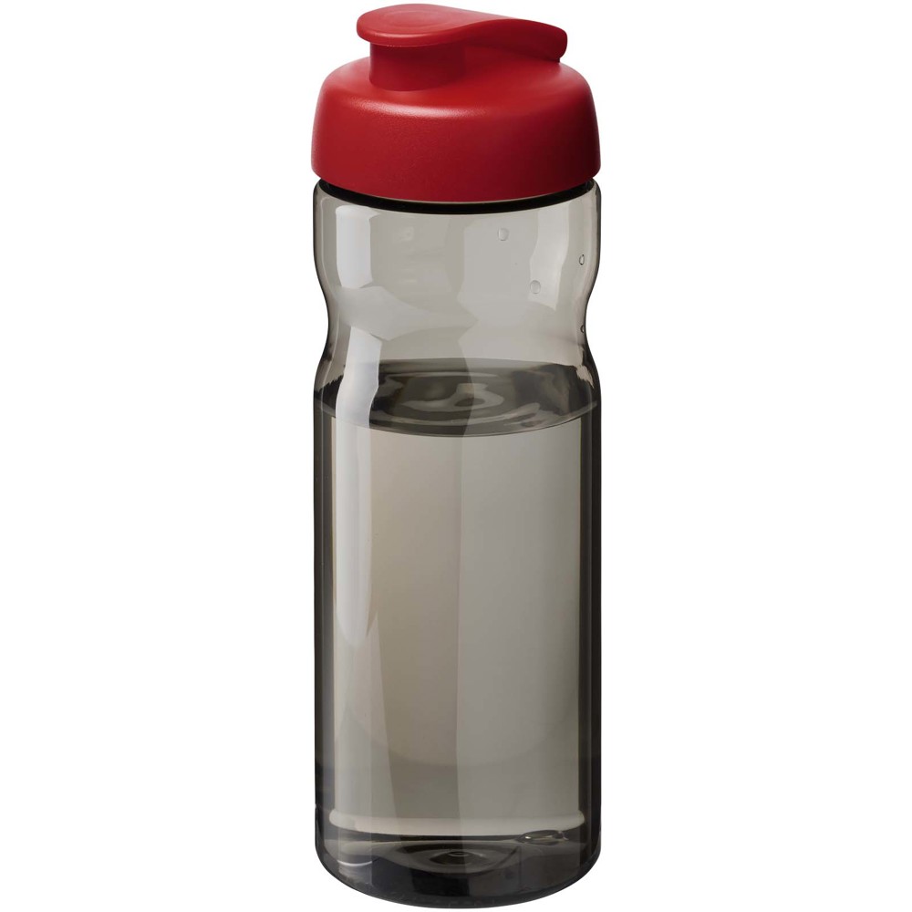 H2O Active® Eco Base 650 ml sportfles met kanteldeksel - kopen of bedrukken - Houtskool, Rood
