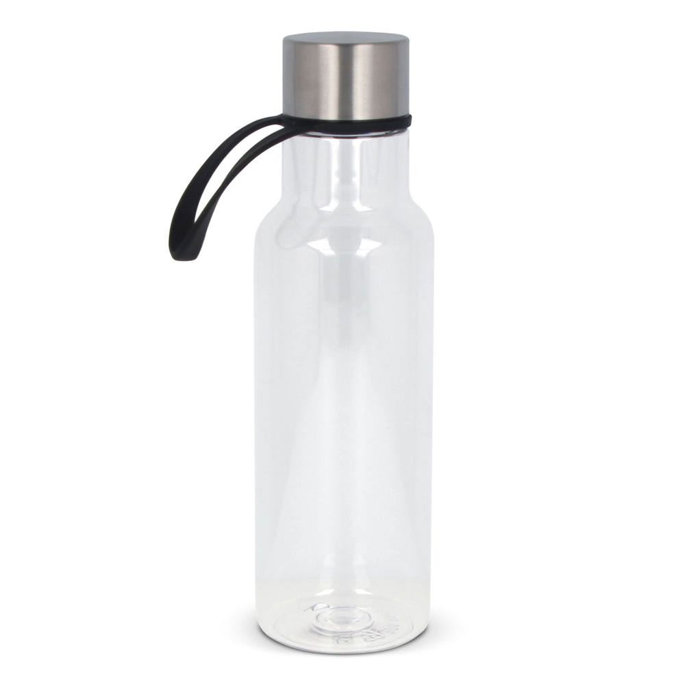 Waterfles Tatum R-PET 600ml - bedrukt of onbedrukt verkrijgbaar - Zwart