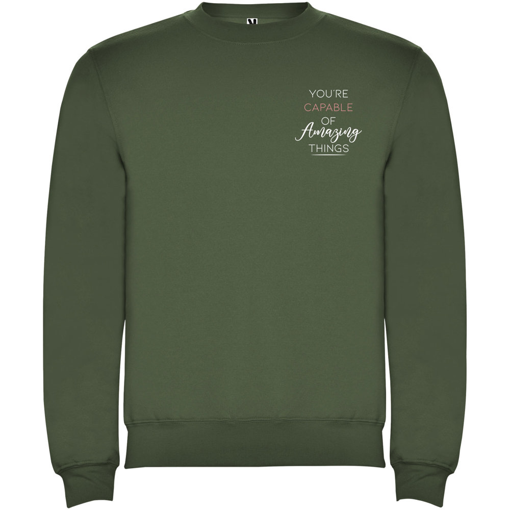 Clasica 280 g/m² unisex trui met ronde hals