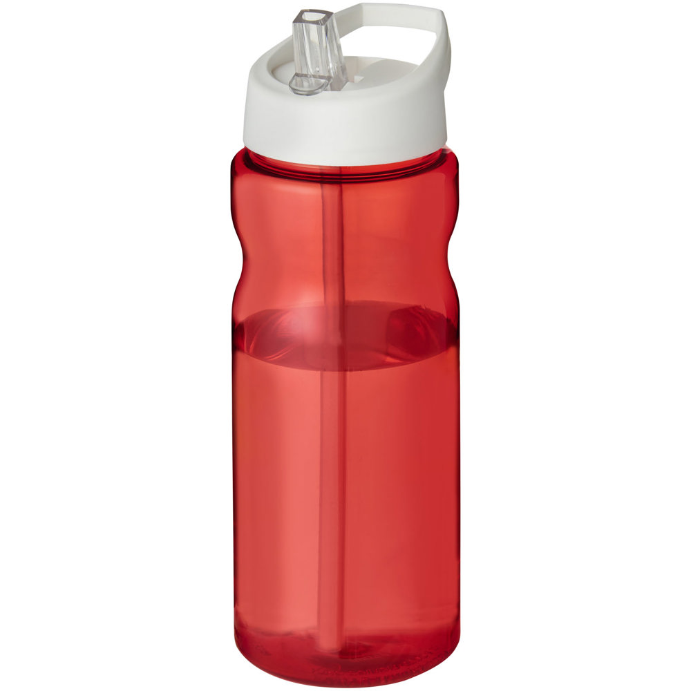 H2O Active® Base Tritan™ 650 mlsportfles met tuitdeksel - kopen of bedrukken - Rood, Wit
