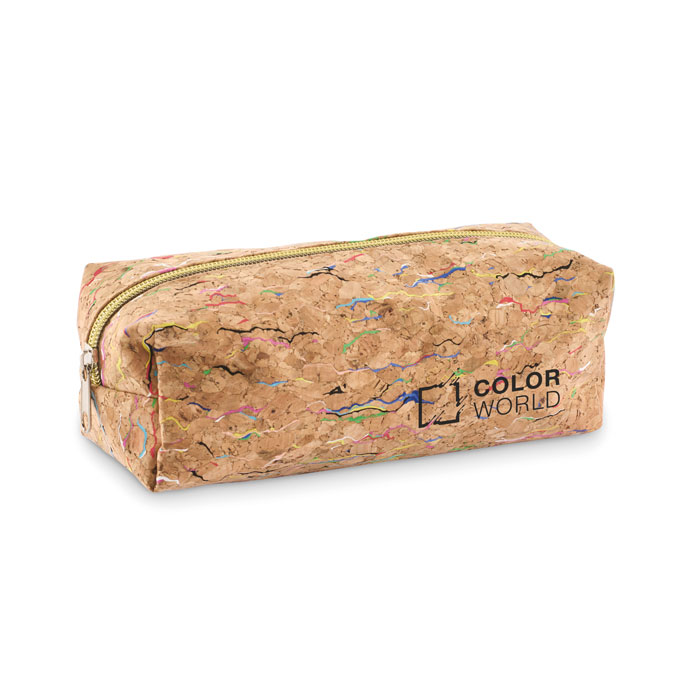 CORCHASO - Etui van gekleurd kurk - bedrukt of onbedrukt verkrijgbaar