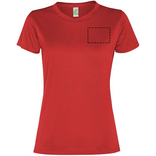 Slam 100 g/m² sport t-shirt voor dames met korte mouwen