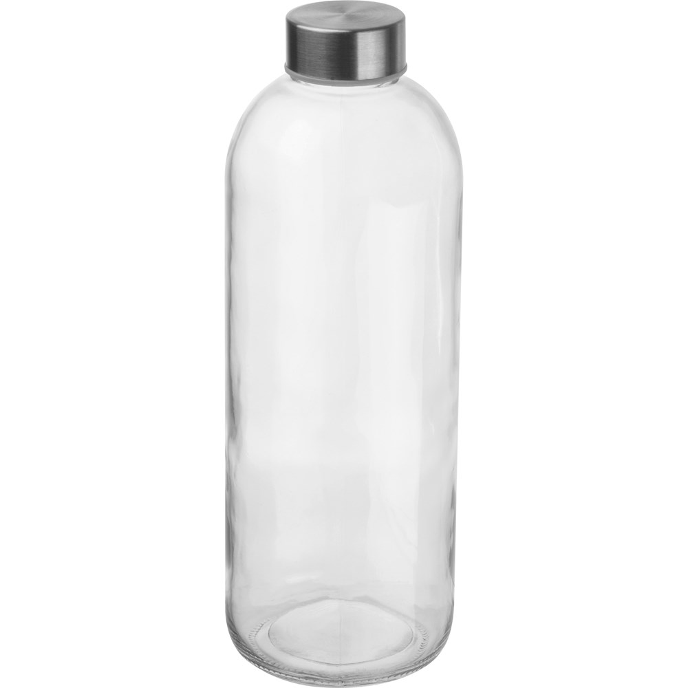 Drinkfles met neopreensleeve en inhoud van 1 liter