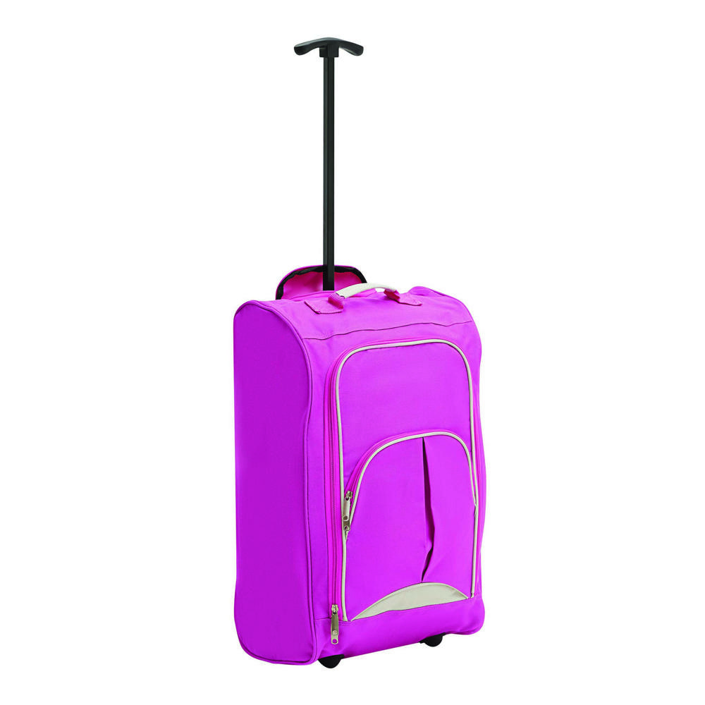 VIENNA - Trolley-boardcase van 600D polyester - kopen of bedrukken - Roze