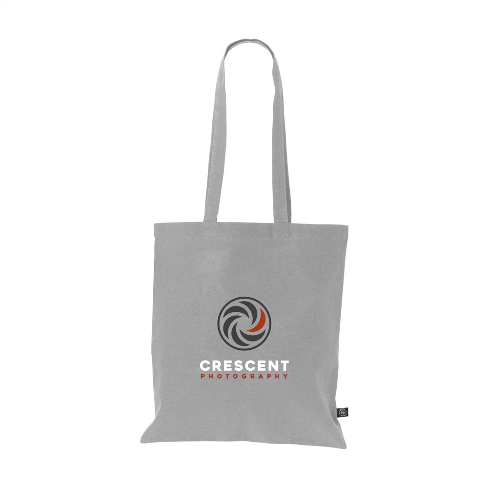 Shoppy Colour Bag GRS Recycled Cotton (150 g/m²) tas - grijs