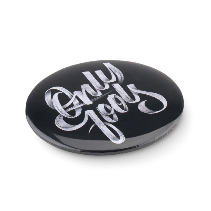 MIRROR - Metalen button