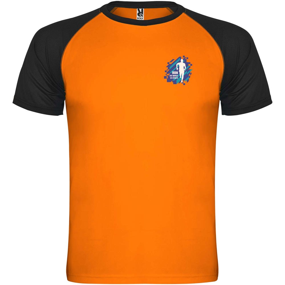 Indianapolis 140 g/m² unisex sportshirt met korte mouwen