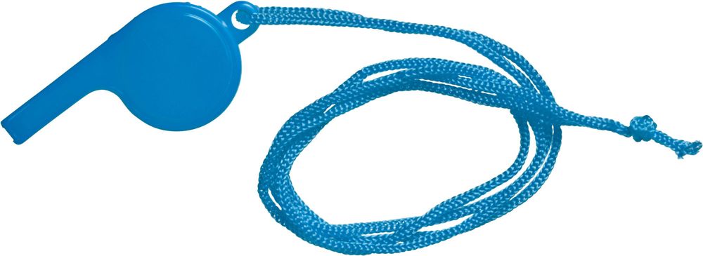 PS fluitje Josh - met logo of onbedrukt bestellen - Blauw
