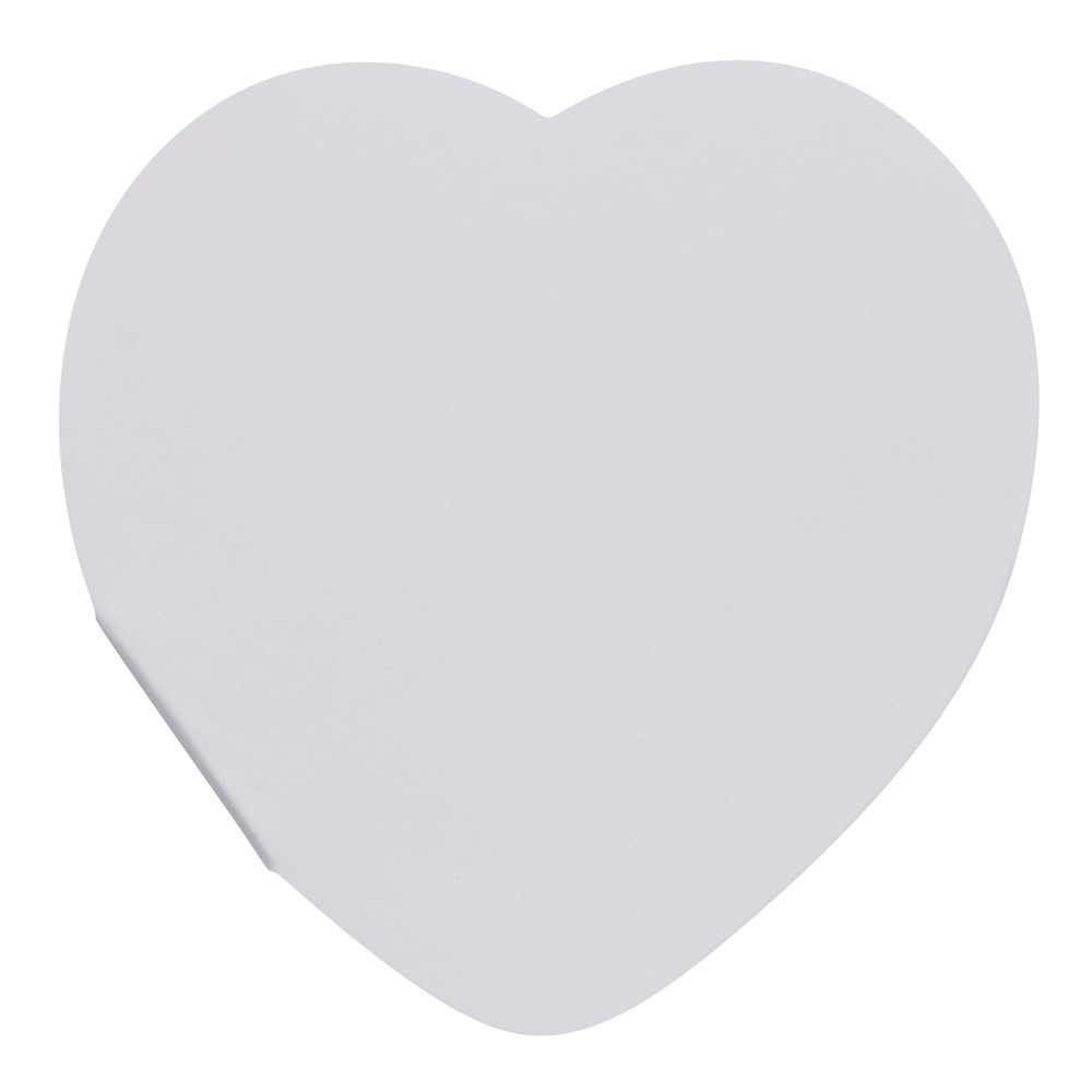 IN LOVE - Hart-Memostickers - bedrukt of onbedrukt verkrijgbaar
