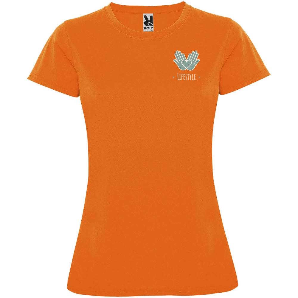 Montecarlo 150 g/m² sportshirt met korte mouwen voor dames