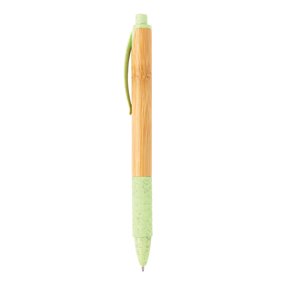 Bamboe & tarwestro pen