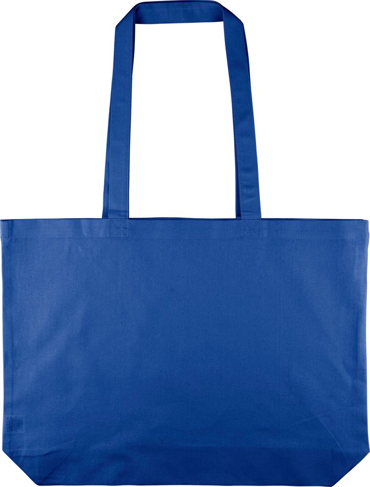 Katoen (140 gsm) boodschappentas Tarin - voor bedrijven en relatiegeschenken - blauw