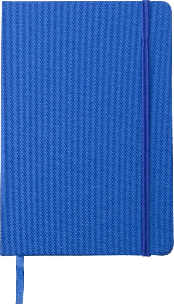 rPET notitieboek (A5) Samira - bedrukt of onbedrukt verkrijgbaar - blauw