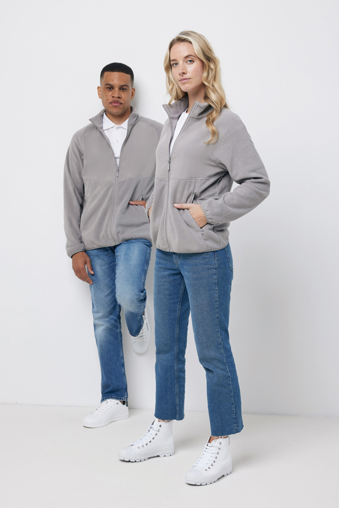 IQONIQ Talung gerecycled polyester fleece jas met rits