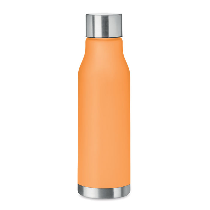 GLACIER RPET - RPET drinkfles 600ML - kopen of bedrukken - transparant oranje