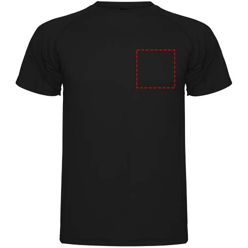 Montecarlo 150 g/m² sportshirt met korte mouwen voor heren