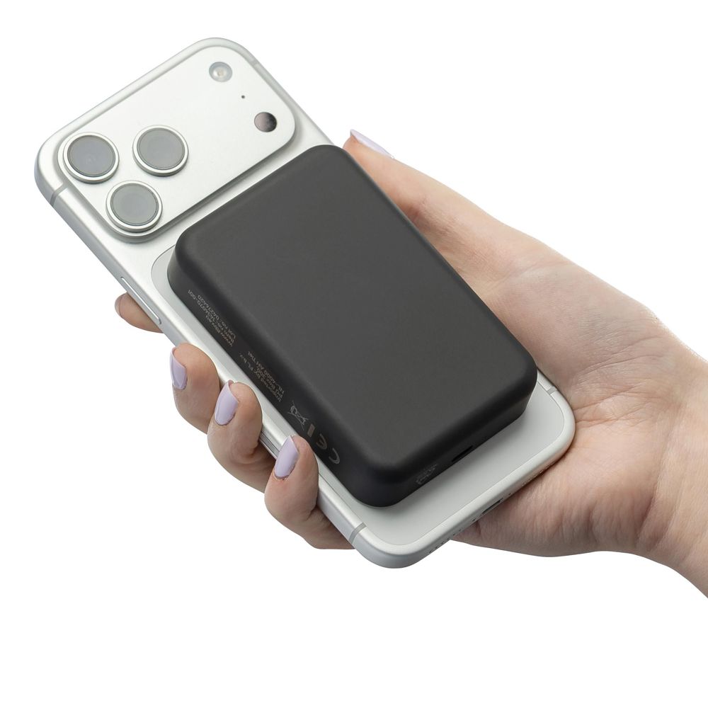 Gerecyclede draadloze oplader powerbank Meno