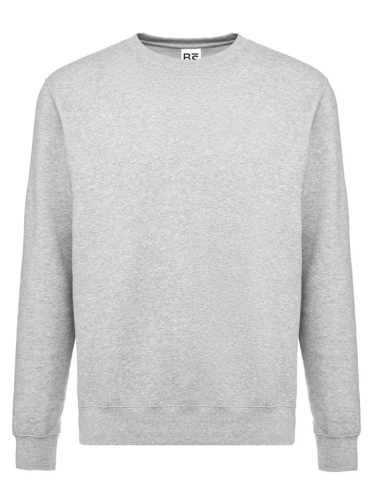 BS Atlas sweater, 280 gr/m² - met logo of onbedrukt bestellen - Grijs melee (PMS Cool Grey 7C)