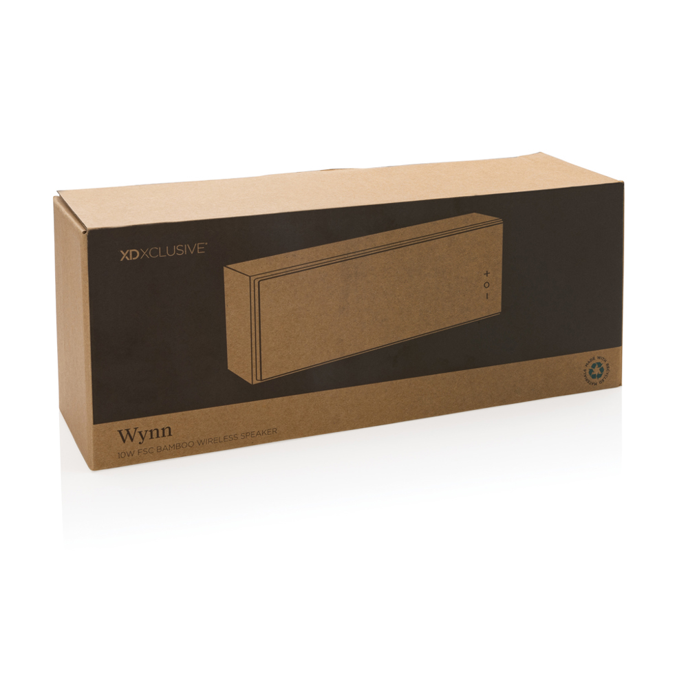 Wynn 10W bamboe draadloze luidspreker