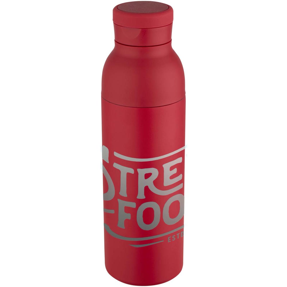 Illuminate 650 ml RCS gerecyclede roestvrijstalen dubbelwandige geïsoleerde waterfles