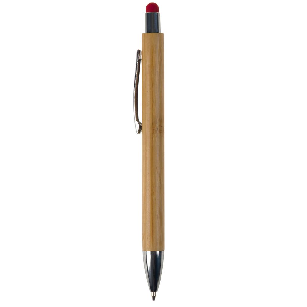 Balpen New York bamboe met stylus