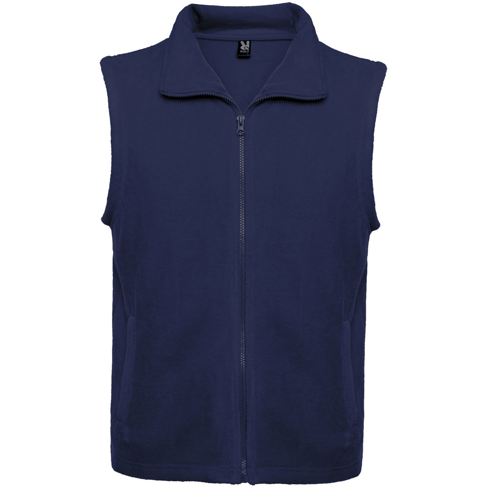 Bellagio unisex fleece bodywarmer - voor bedrijven en relatiegeschenken - Marineblauw
