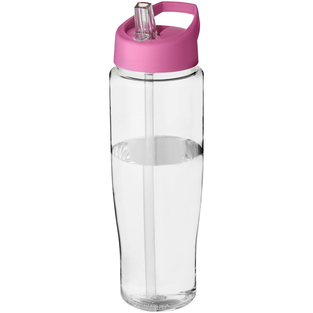 H2O Active® Tempo 700 ml sportfles met fliptuitdeksel - kopen of bedrukken - Transparent, Roze