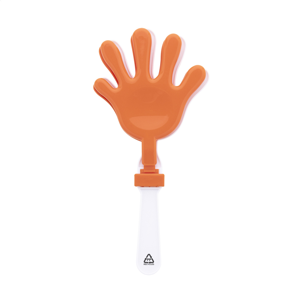 Clappy - RPP-hand klapper - met logo of onbedrukt bestellen - Oranje