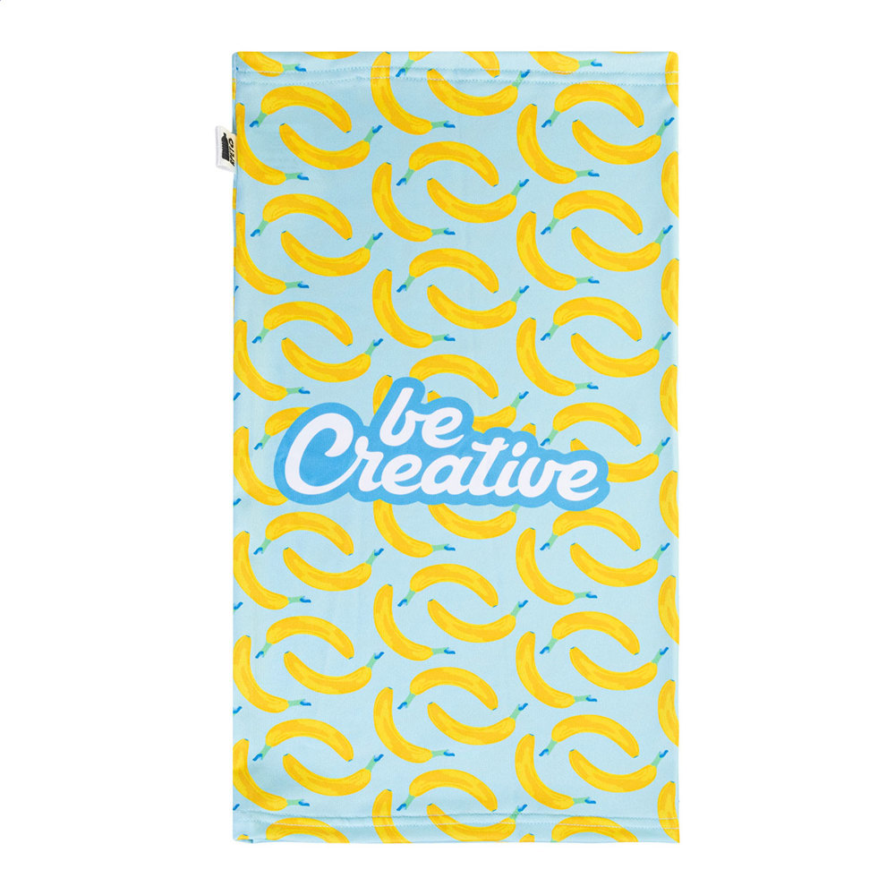 CreaScarf - custon made RPET multiscarf - voor bedrijven en relatiegeschenken