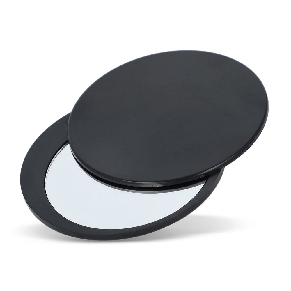Schuifbare compacte spiegel Poise - Zwart