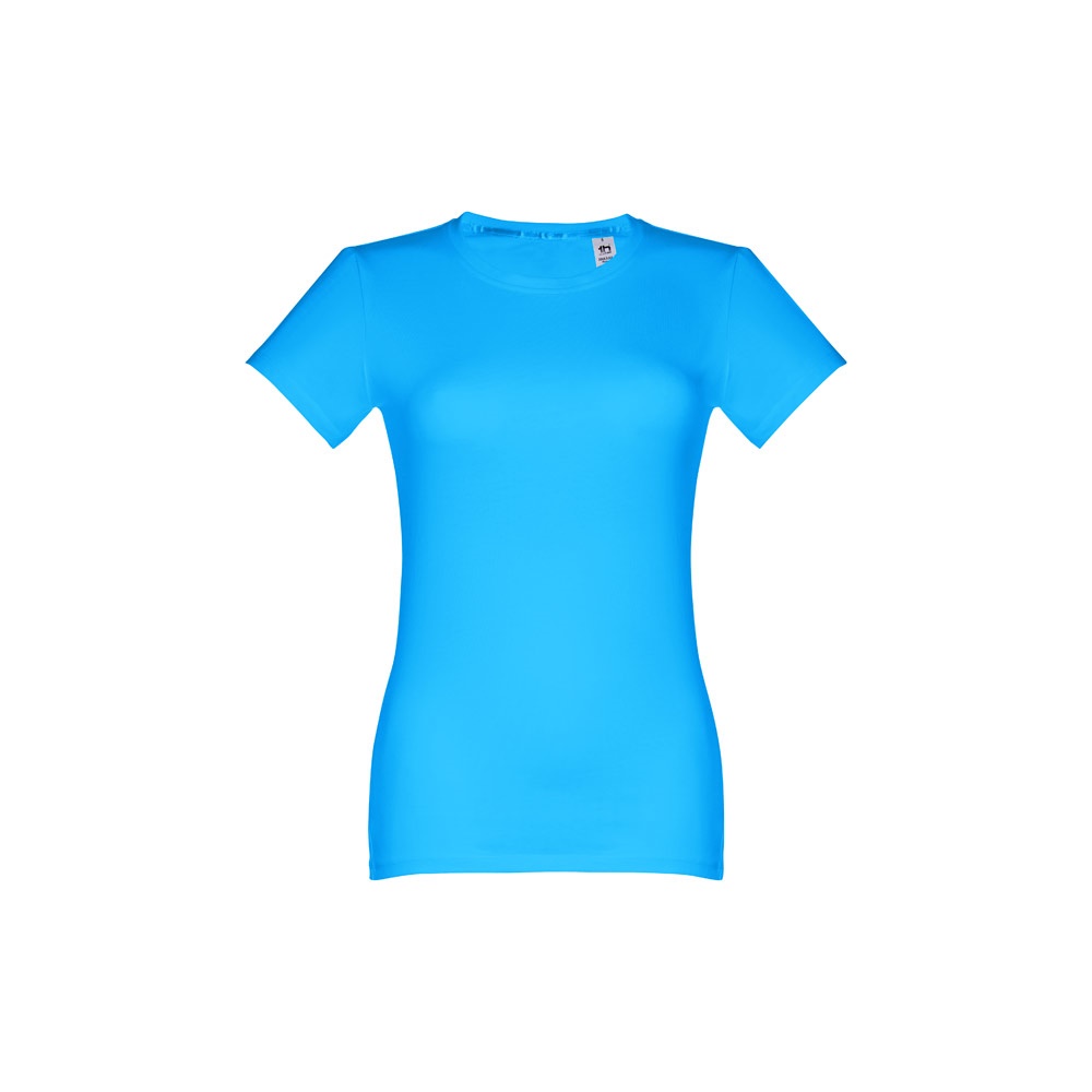 THC ANKARA WOMEN. T-shirt voor vrouwen - voor bedrijven en relatiegeschenken - Aqua blauw