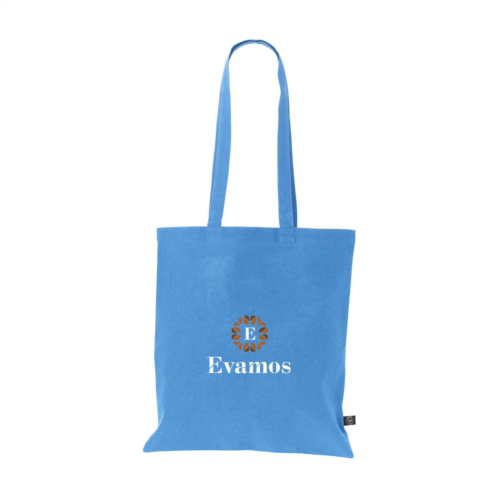 Shoppy Colour Bag GRS Recycled Cotton (150 g/m²) tas - lichtblauw