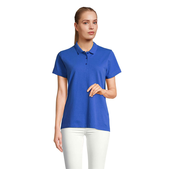 PULSE WOMEN - PULSE DAMES POLO - met logo of onbedrukt bestellen - Koningsblauw