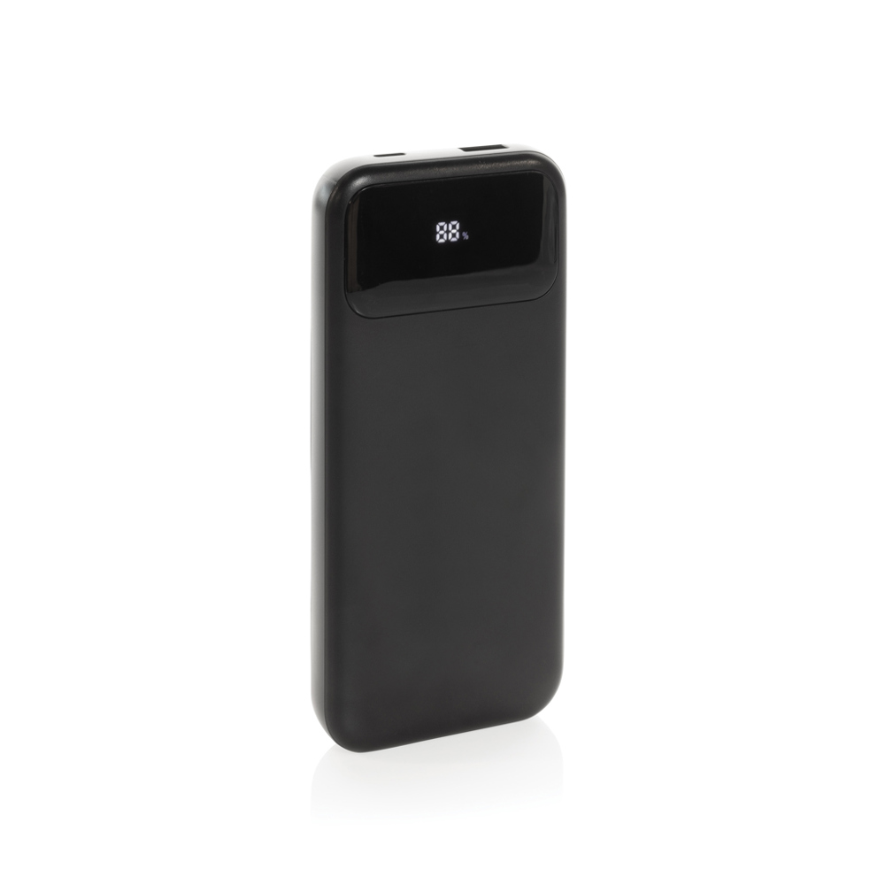 Turbopack RCS rplastic powerbank 10.000 ingebouwde kabels - voor bedrijven en relatiegeschenken