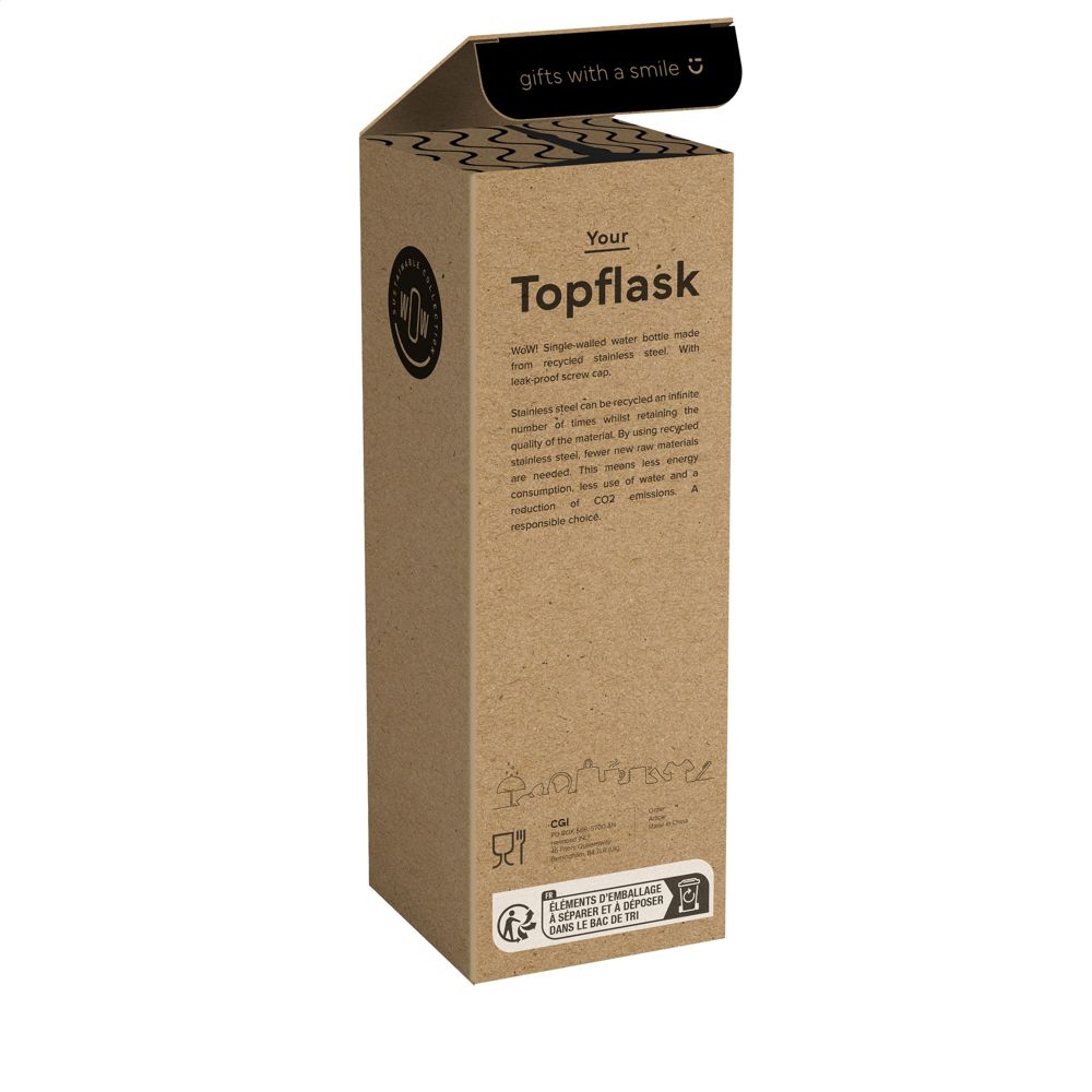 Topflask RCS Recycled 500 ml single wall drinkfles