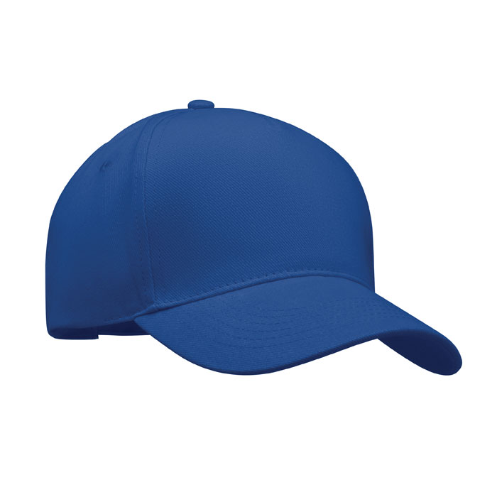 LONG BEACH SINGA - 5 PANELEN BASEBALLPET 260G/M² - kopen of bedrukken - Royal Blauw
