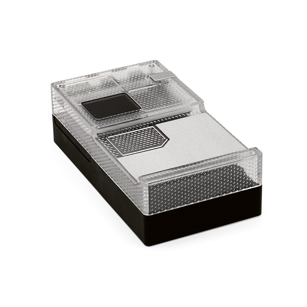 Elexa Powerbank gerecycled ABS 20 000 mAh - Zwart