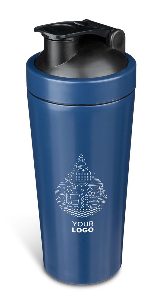 Gerecycled roestvrijstalen enkelwandige shaker (750 ml) Orla
