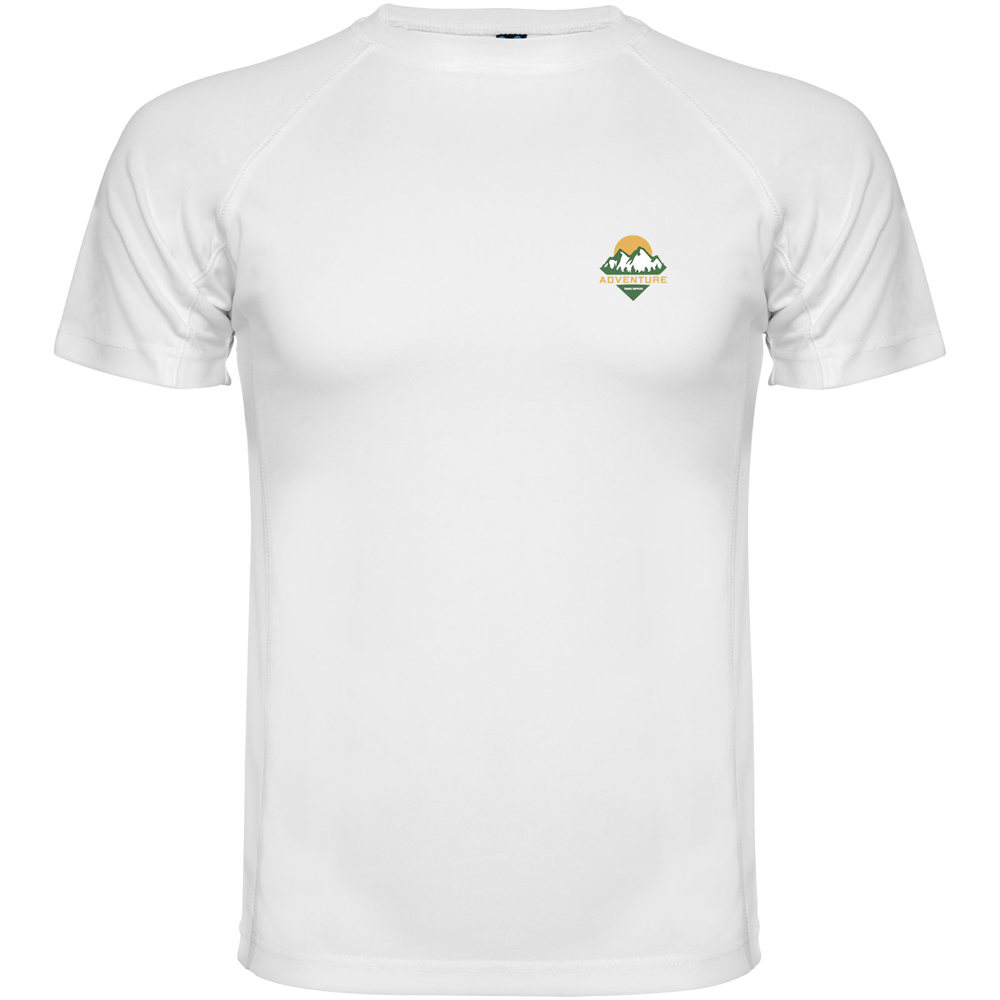 Montecarlo 150 g/m² sportshirt met korte mouwen voor kinderen