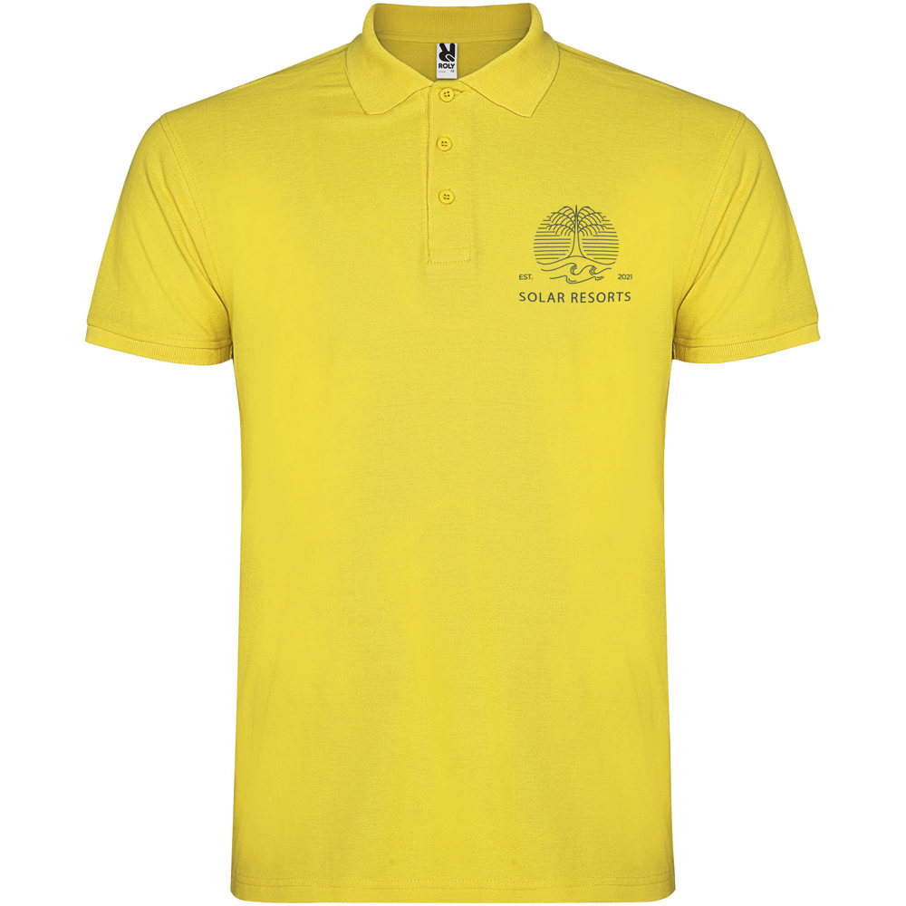 Star 200 g/m² herenpolo met korte mouwen