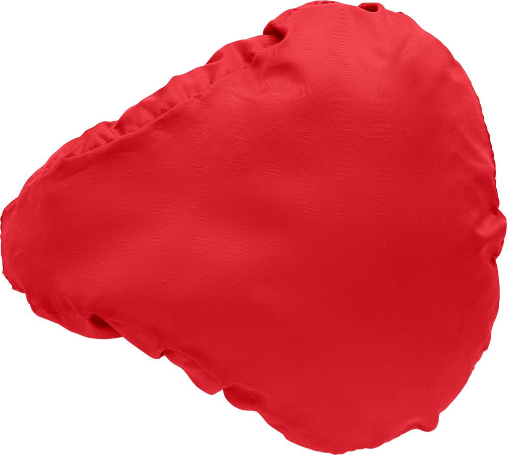 Gerecyclede polyester (190T) fietszadelhoes Xander - bedrukt of onbedrukt verkrijgbaar - Rood