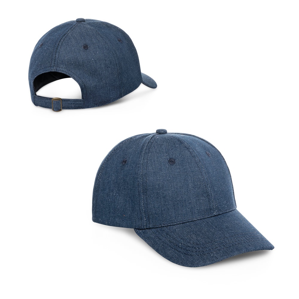 PHOEBE. Denim, katoen en polyester muts (300 g/m²) - kopen of bedrukken