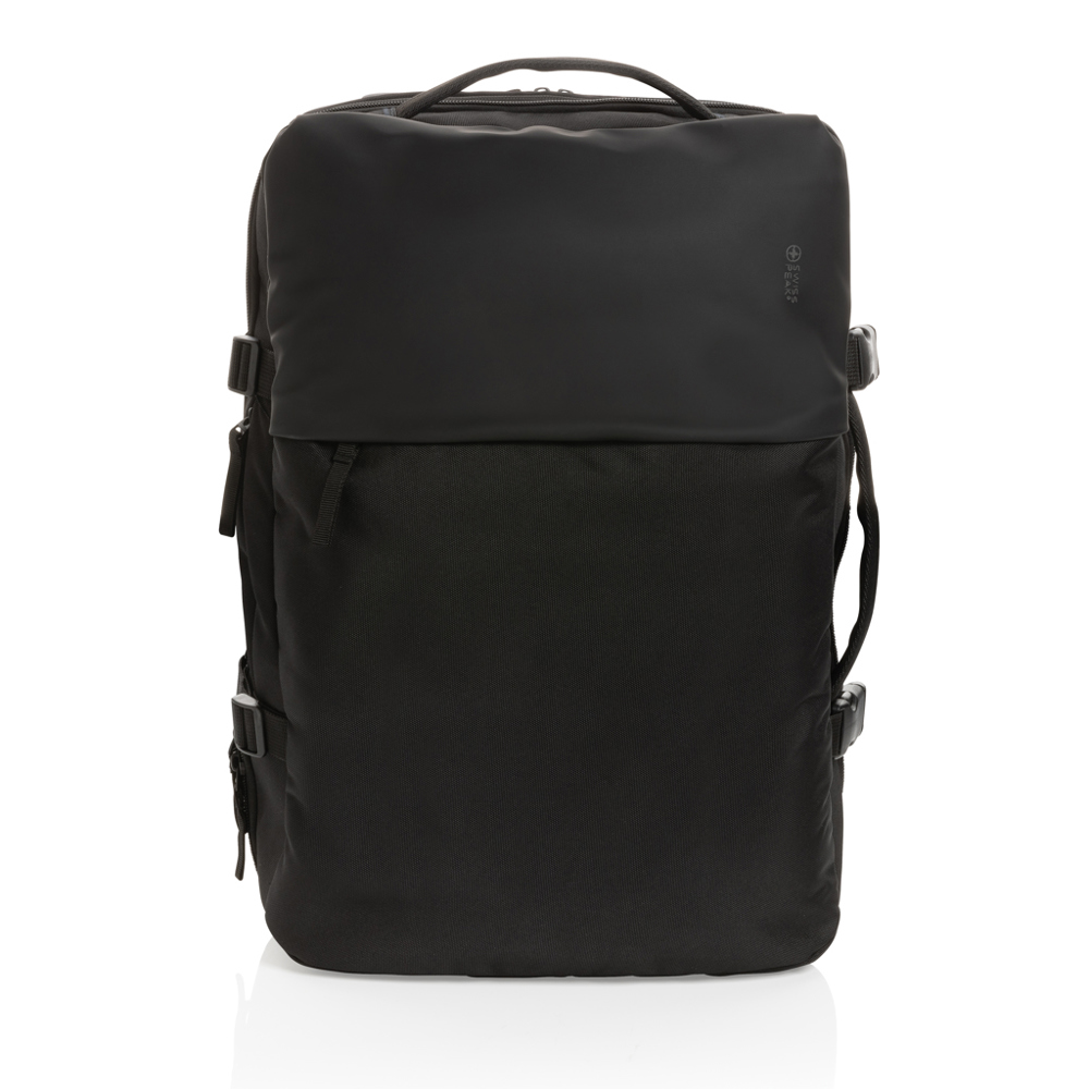 Swiss Peak AWARE™ RPET 15.6" uitbreidbare weekendrugzak