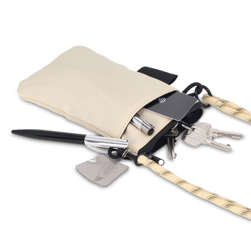 Pocket Everyday Essentials pouch met paracord draagkoord