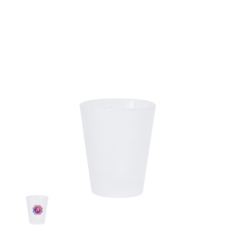 Sublimatie Shotglas Nesan - voor bedrijven en relatiegeschenken