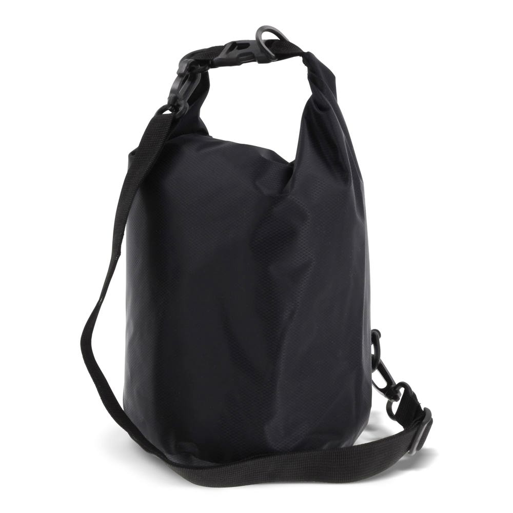 Waterwerende tas 5L IPX6 - voor bedrijven en relatiegeschenken - Zwart