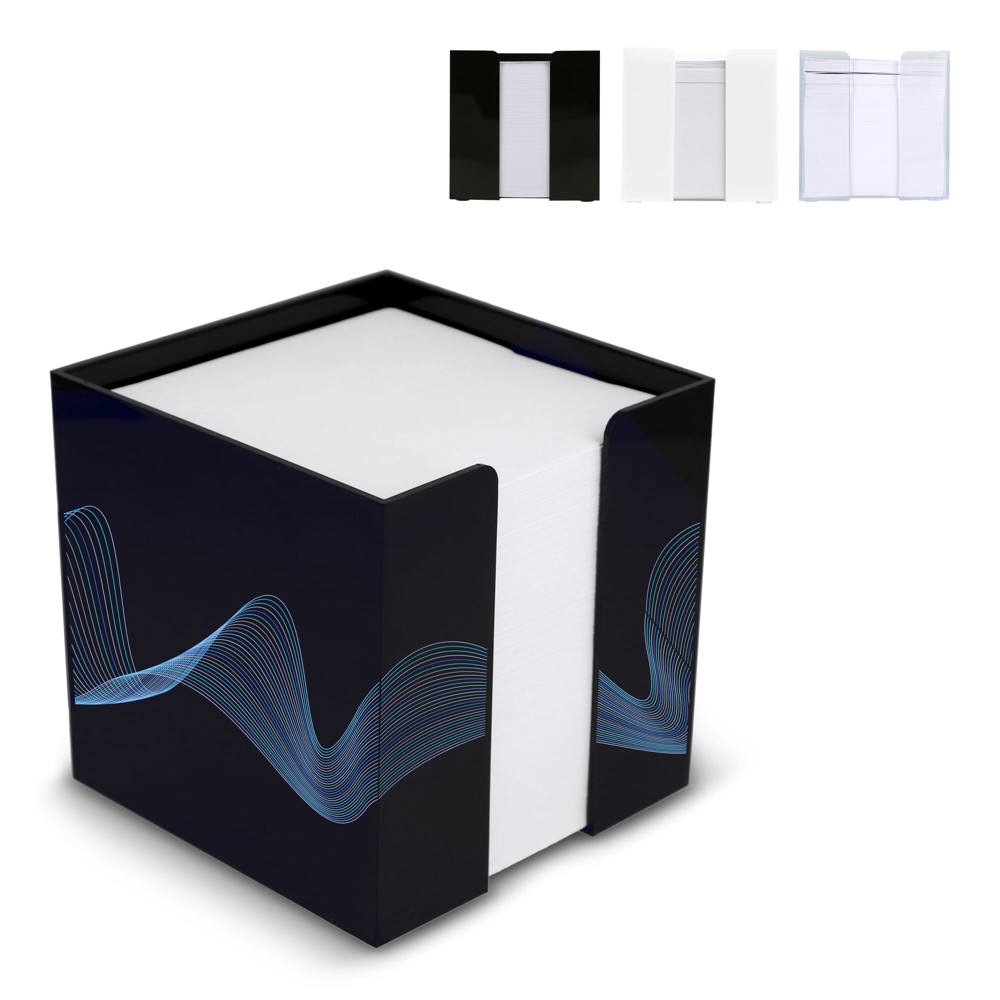 Kubushouder wit papier 10x10x10cm - met logo of onbedrukt bestellen