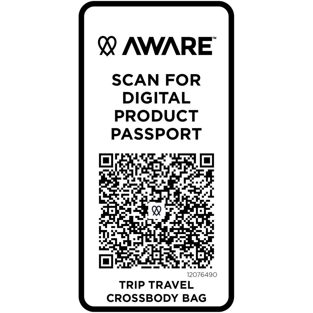 Trip Aware™ gerecyclede reiscrossbodytas 1 l