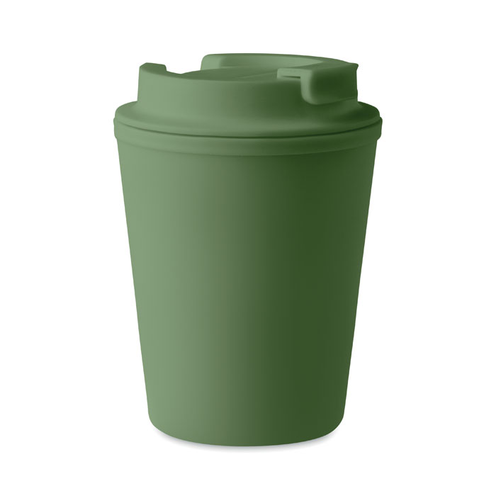 TRIDUS - PP beker 300 ml - met logo of onbedrukt bestellen - Donker Marinegroen